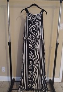 Chico's Animal print maxi dress